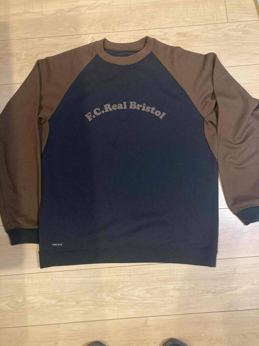 F.C.Real Bristol エフシーレアルブリストル ロングスリーブトップ ロングTシャツ Lサイズ①拍卖