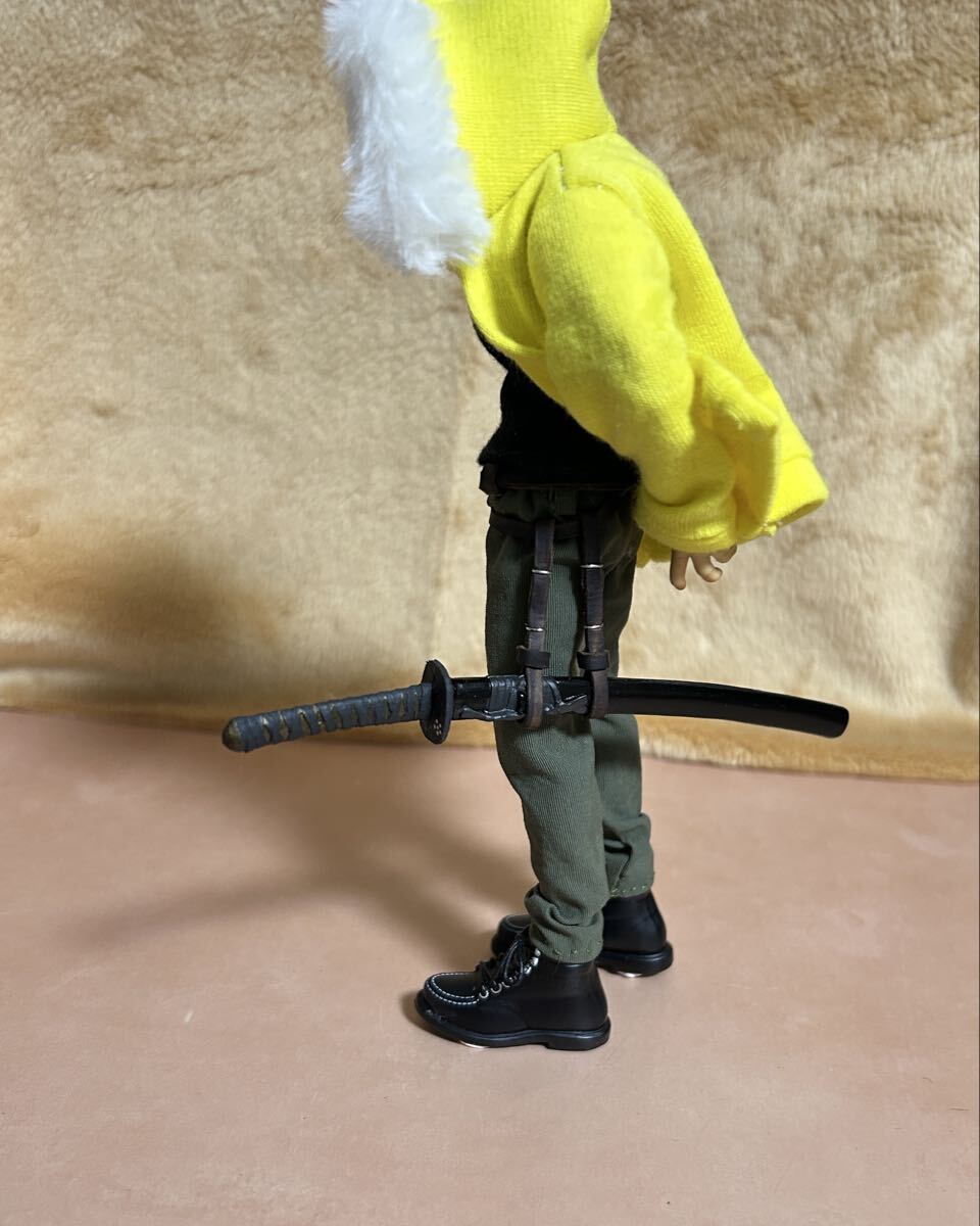 フィギュア用 レザーベルト アクションフィギュア ドール 武器固定 ベルト拍卖