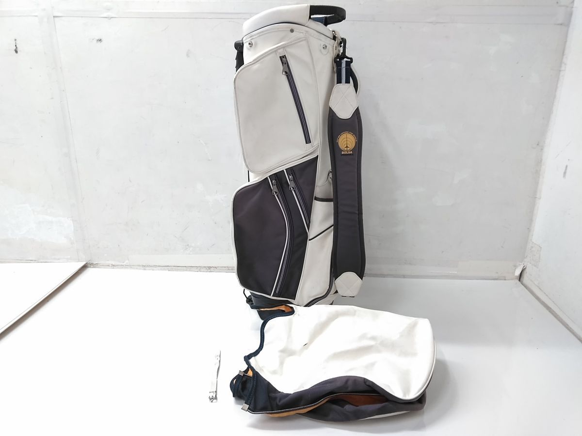 ◆ MIZUNO GOLF BOLSA VOADORA ミズノ ゴルフ ボルサヴォアドーラ スタンド キャディバッグ ストラップ付 1125-308A @160◆拍卖