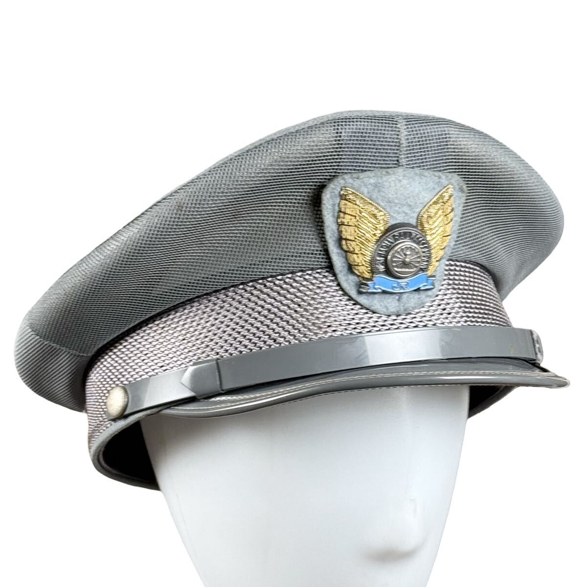 JR西日本 制帽 帽子 鉄道グッズ 制服 コレクション 夏用 メッシュ素材 WEST JAPAN RAILWAY COMPANY 現状渡し■兵庫県姫路市発 C1拍卖