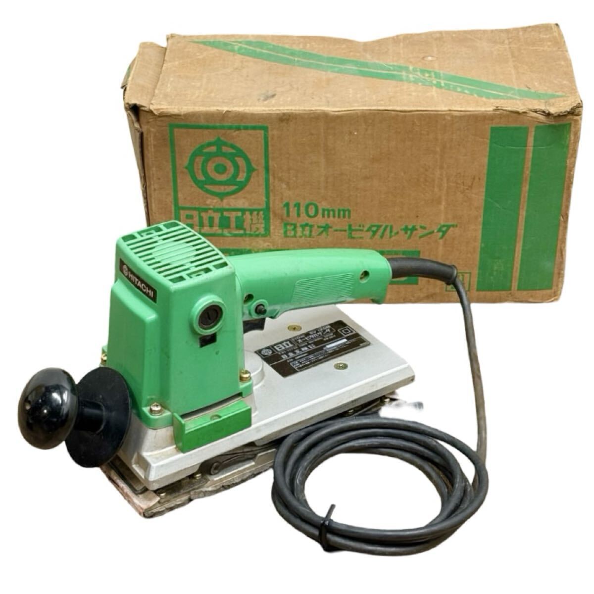 動作品■日立工機 オービタルサンダ 110mm サンダー 研磨機 電動工具 HITACHI SV12SB 100V 50/60Hz 中古品■兵庫県姫路市発 J2拍卖