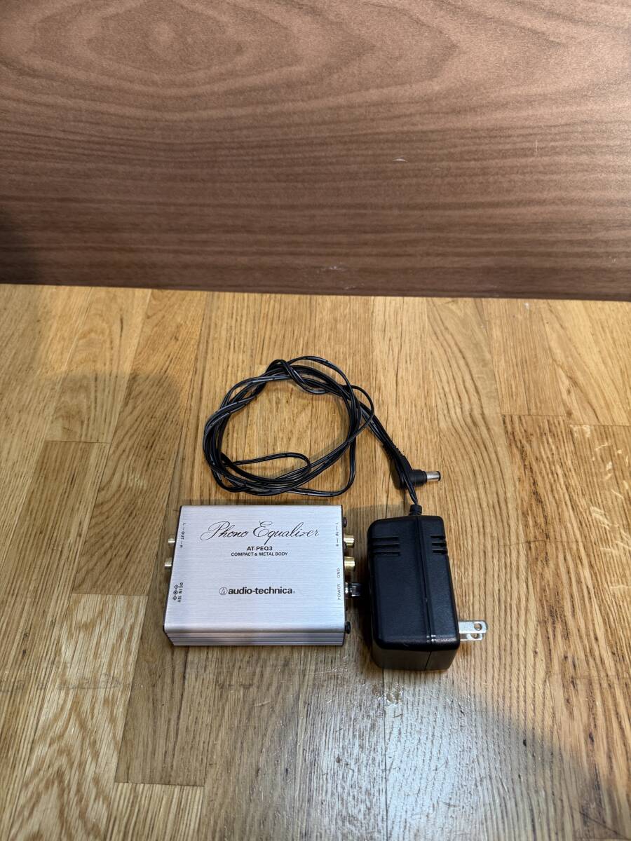 audio-technica オーディオテクニカ フォノイコライザー AT-PEQ3中古拍卖