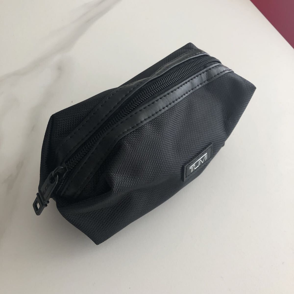 ◆◆◆Tumi デルタ ビジネスクラス配布ポーチ ブラック 未使用 ペン入れ ノベルティ拍卖