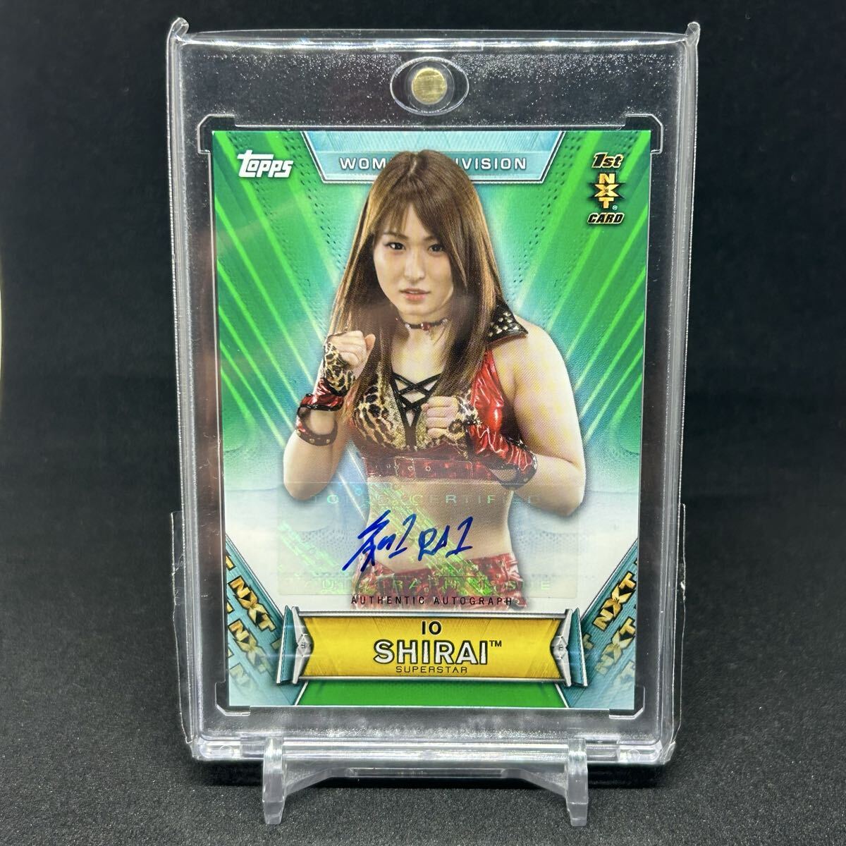Topps WWE Women's Division IO SHIRAI サインカード拍卖