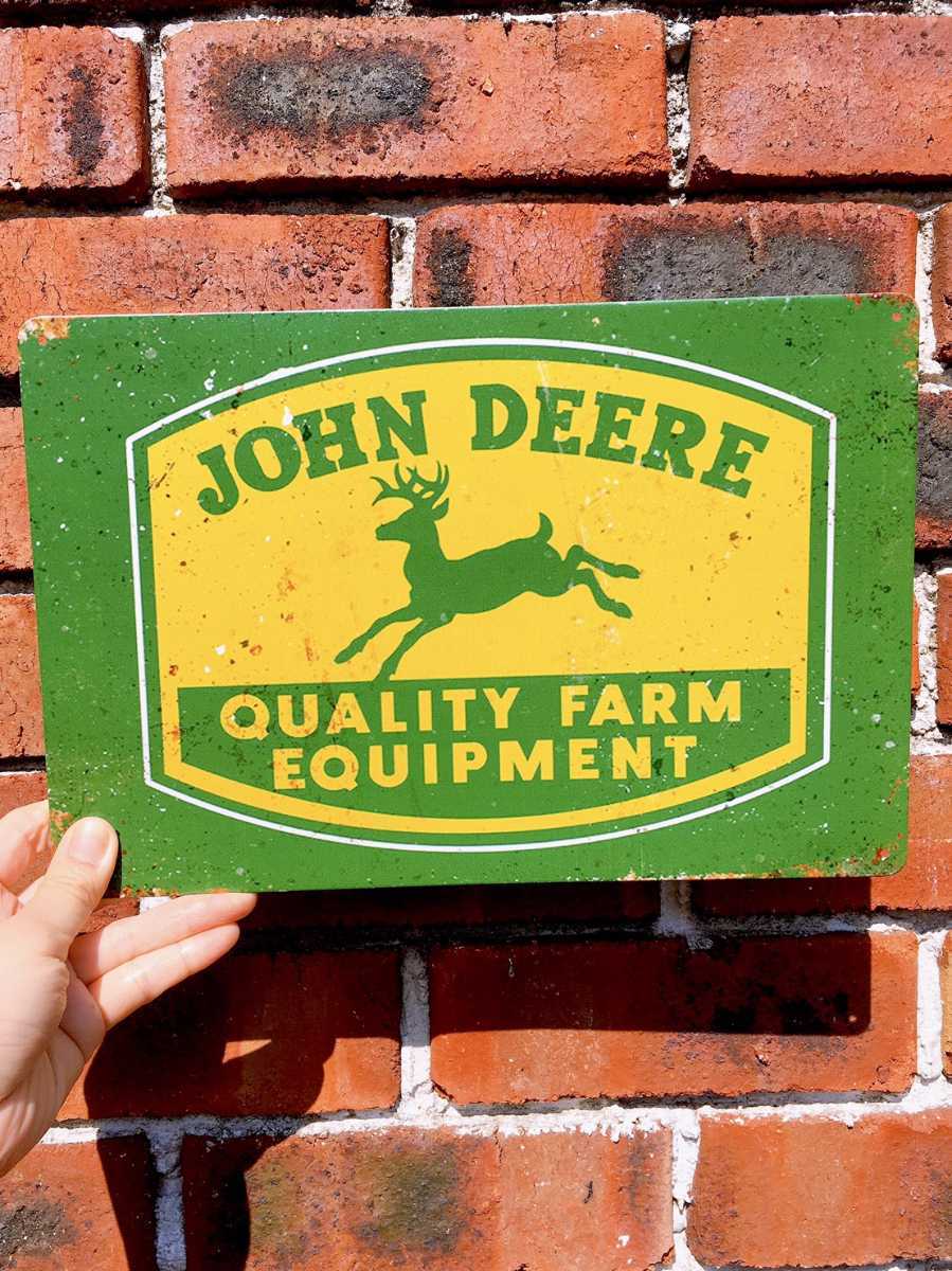 ジョン・ディア レトロ看板拍卖