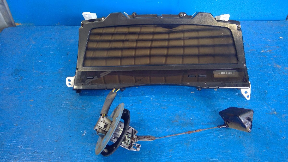 (S) トヨタ チェイサー マークⅡ クレスタ GX81 純正 スピードメーター デジタル デジパネ 走行距離 85,696km 通電確認済 センダゲージ拍卖