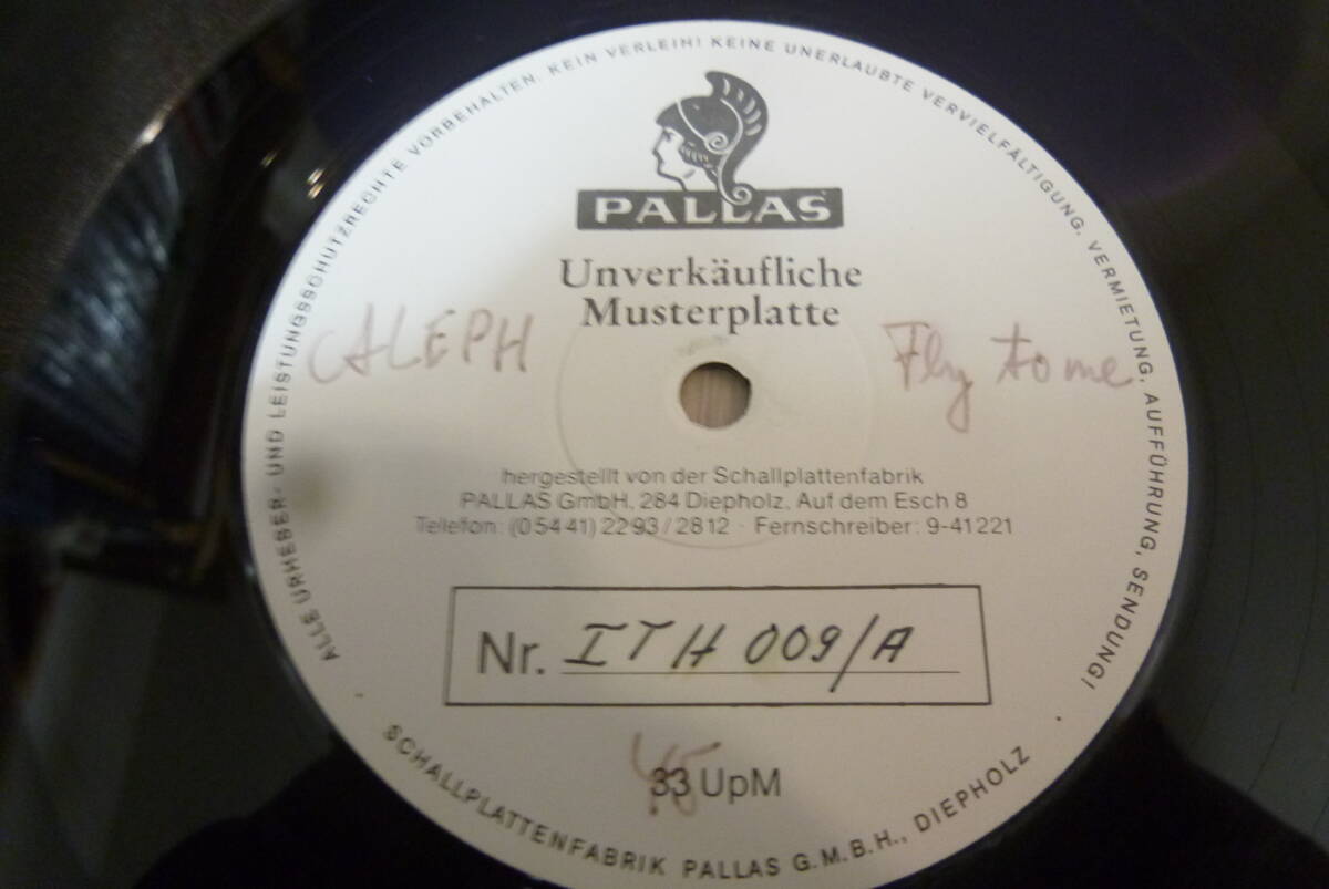 Italoheat盤 ) 12” ALEPH // FLY TO ME ( D.J.VIRSION )拍卖