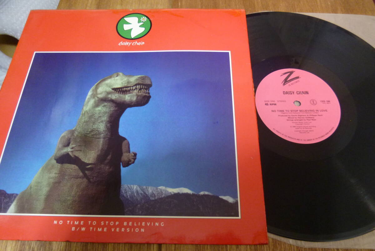 ZE RECORDS ) 12” DAISY CHAIN // NO TIME TO STOP BELIEVING IN LOVE拍卖