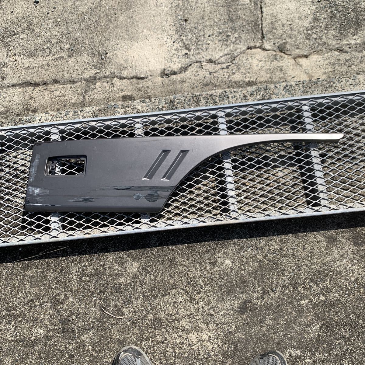 日野 クルージングレンジャー ドアガーニッシュ 左 助手席 レトロ トラック ダンプ 純正拍卖