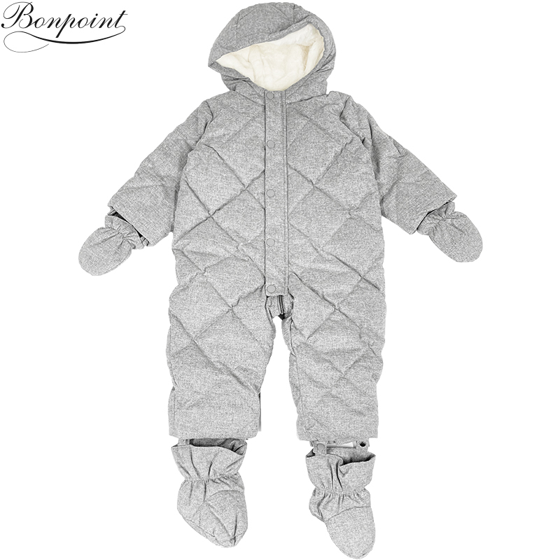 Bonpoint ボンポワン 新品 アウトレット 18M/80 cm W04OOUW00003 ライトダウン コンビネゾン 子供服 送料無料 並行輸入品拍卖