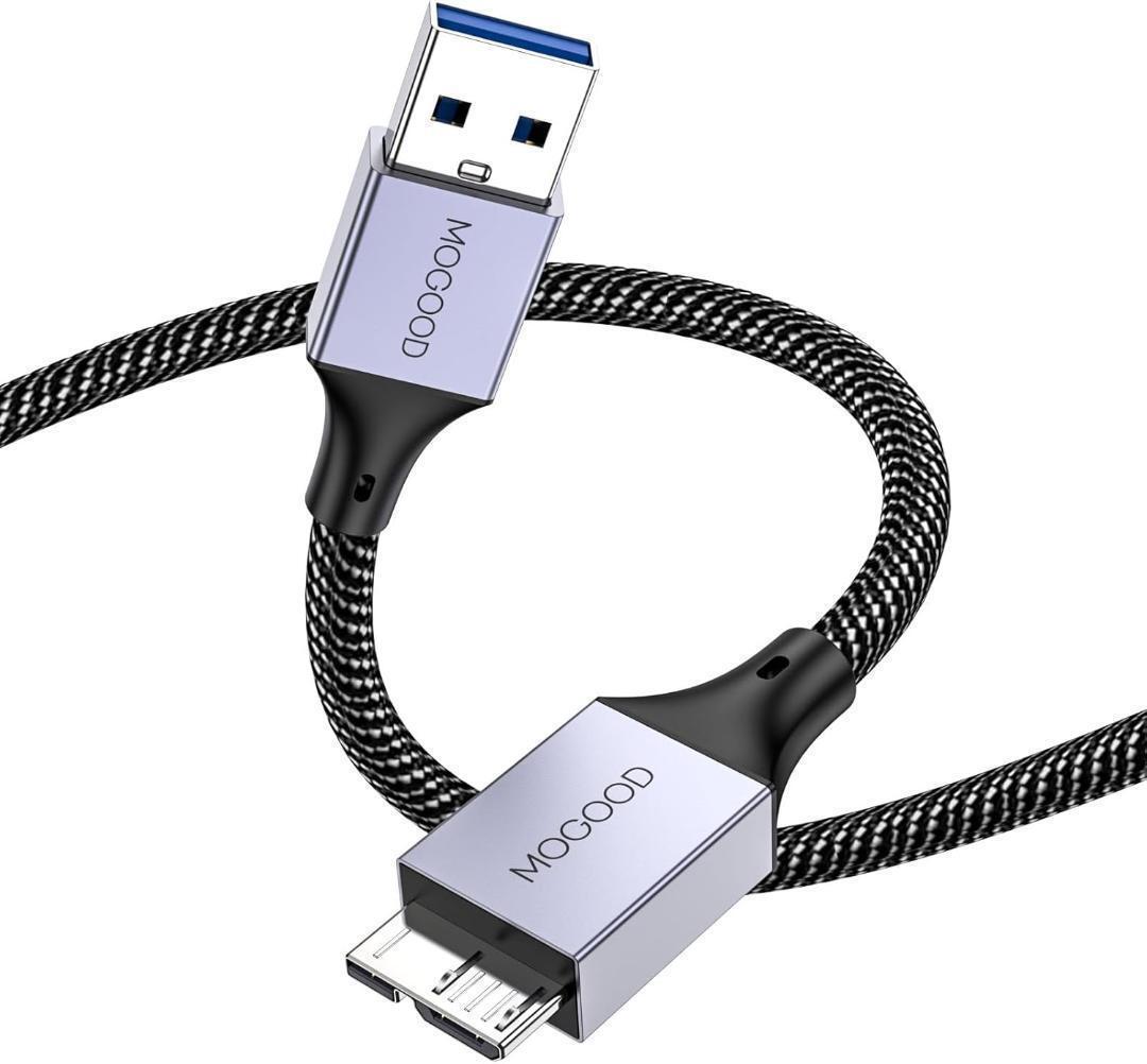 MOGOOD USB 3.0 ハードディスクケーブル USB 3.0 Micro拍卖