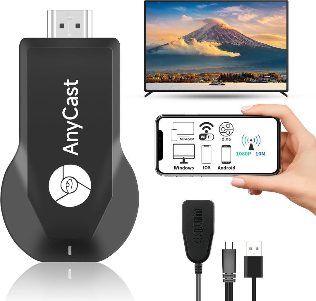 Muyrenti HDMI ミラーキャスト 4K/1080P ミラーリング拍卖