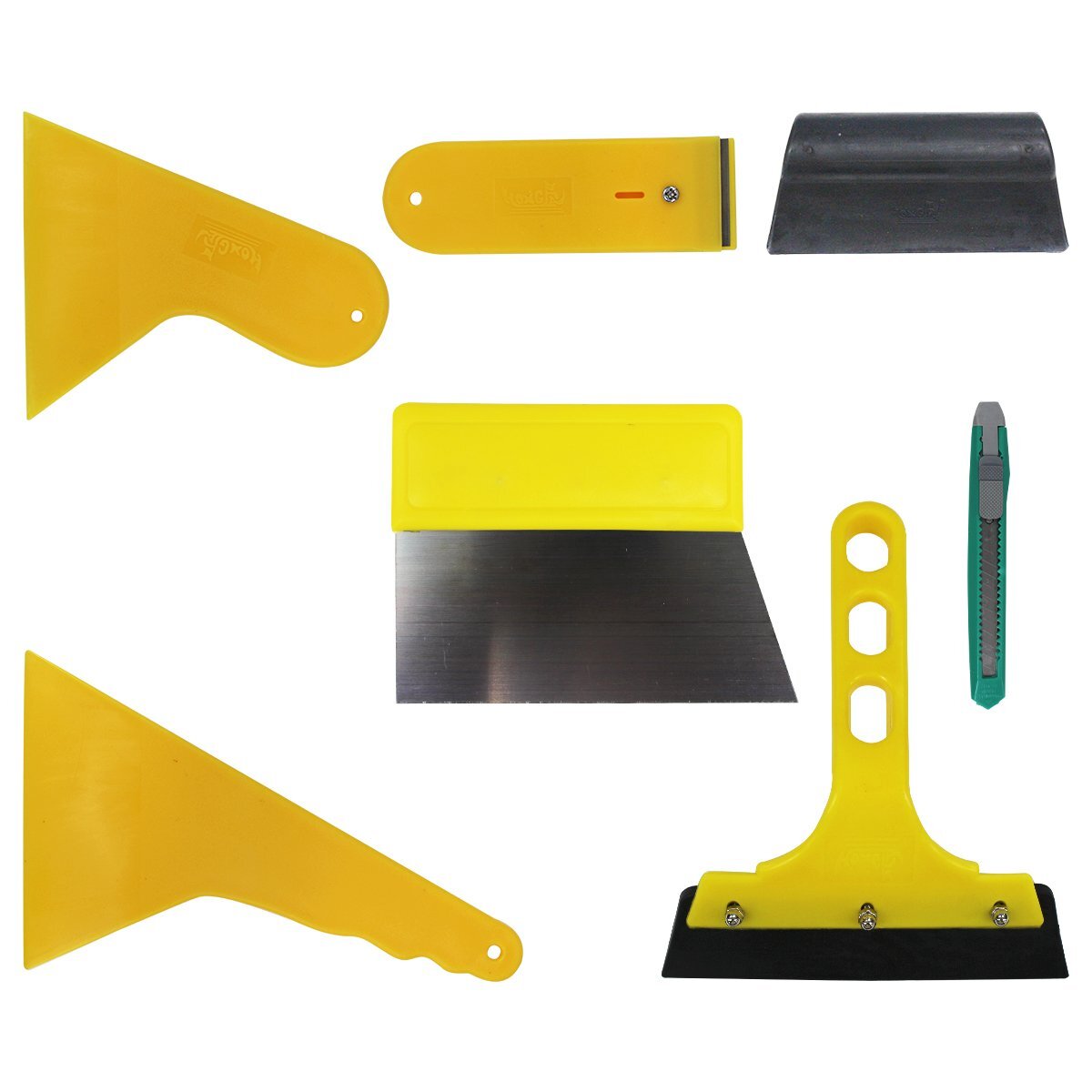 【新品即納】フィルム 施工 7点セット スモークフィルム カットフィルム ヘラ プロテクション シール シート カーボンシート ヘッドライト拍卖