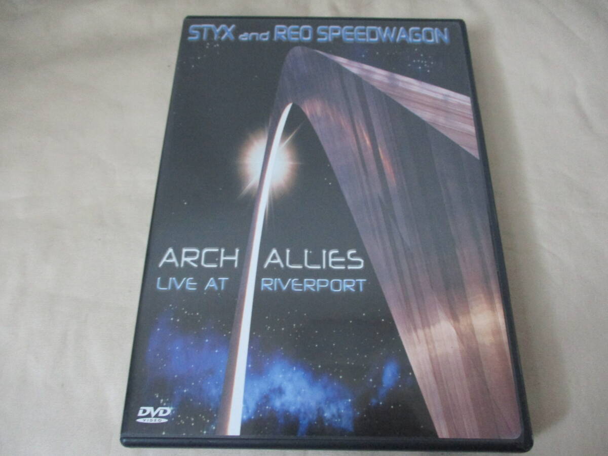 STYX and REO SPEEDWAGON Arch Allies-Live At Riverport ’00 輸入盤DVD セントルイスでのジョイント・ライヴ拍卖