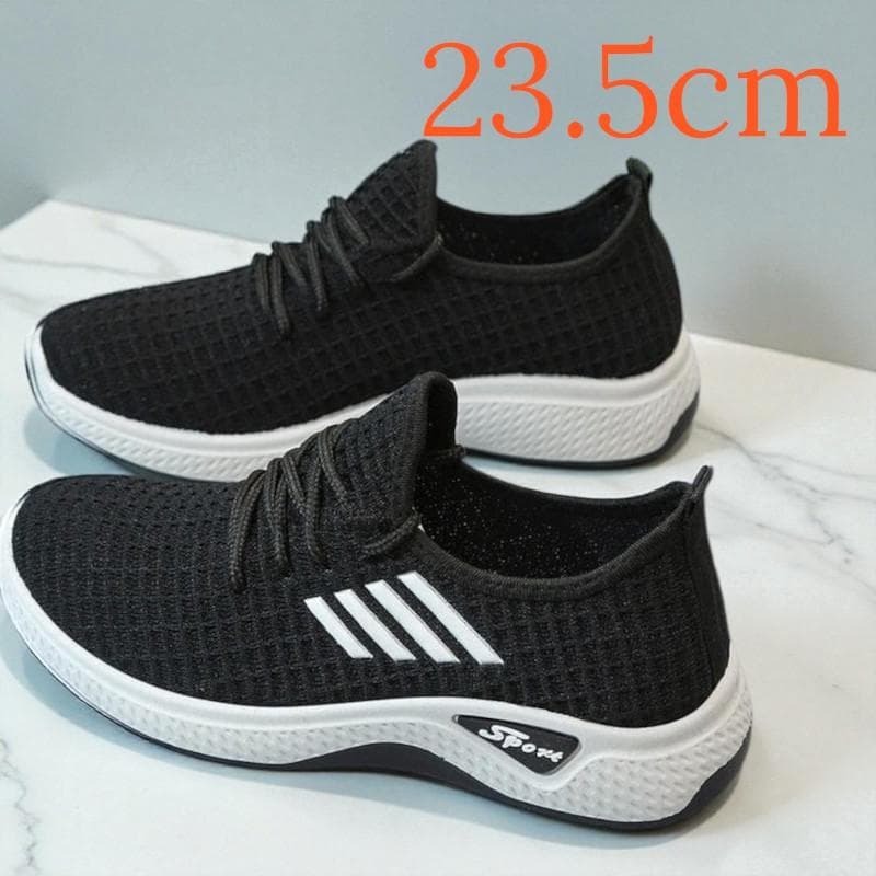 23.5cm【超軽量】メッシュ素材 スポーティー スニーカー ウォーキング拍卖