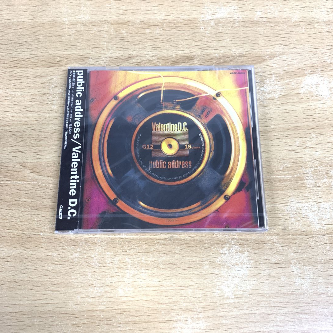 ●01)【1点限り!】【1円〜】【未開封】Valentine D.C./Public Address/ヴァレンタインD.C./CD/ロック/COCP 30053/A拍卖