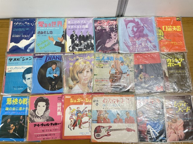 ▲01)【1点限り!】1950~60年代のロック・ポップスなどのEPレコード・ソノシートまとめ売り約110点大量セット/ナンシー・シナトラ/B拍卖