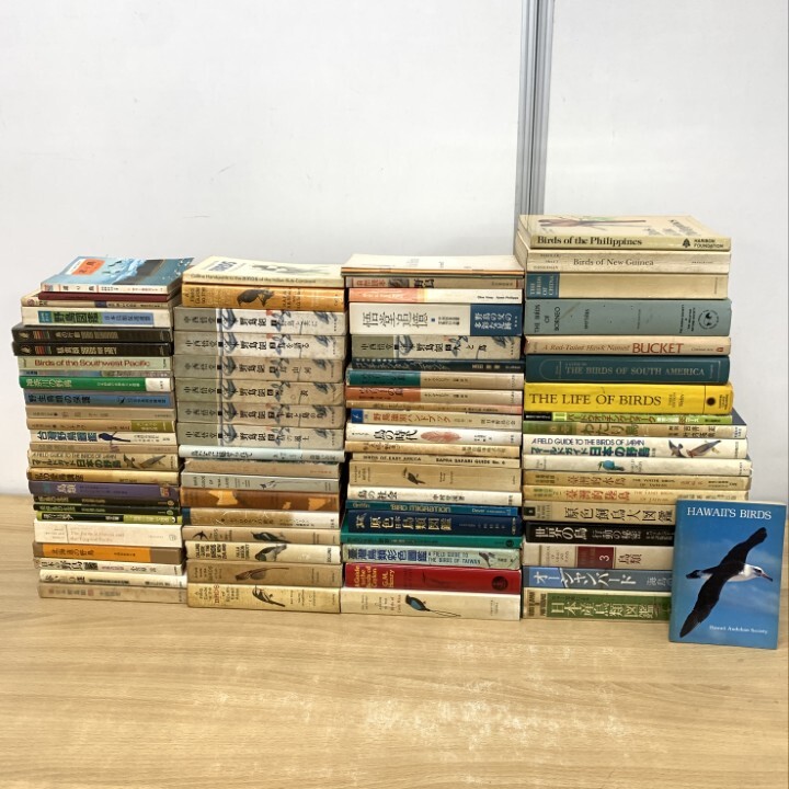 ■03)【1点限り!】鳥類・野鳥などの本/まとめ売り約80冊大量セット/野生/研究書/専門書/洋書/生物学/バードウォッチング/猛禽類/生態/B拍卖