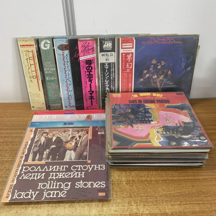 ■01)【1点限り!】ロック・プログレ・クラブ系などのLPレコード まとめ売り約30点大量セット/ムーディー・ブルース/ボブ・ジェームス/B拍卖