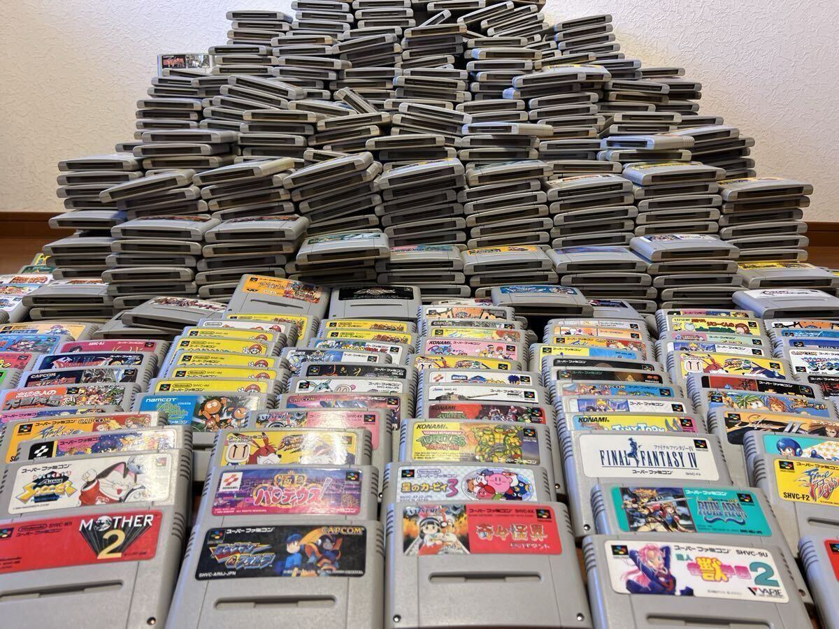 【極大量1039本SFCソフト・奇々怪界・ロックマン・任天堂/Nintendo・超希少極レア】拍卖