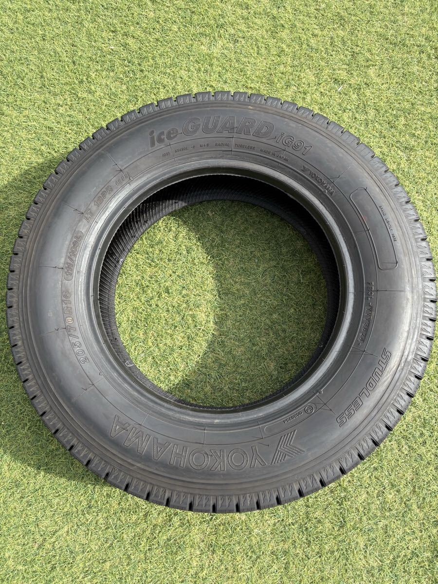 【スタッドレスタイヤ】205/70R16 IG91 LT ヨコハマタイヤ 1本拍卖