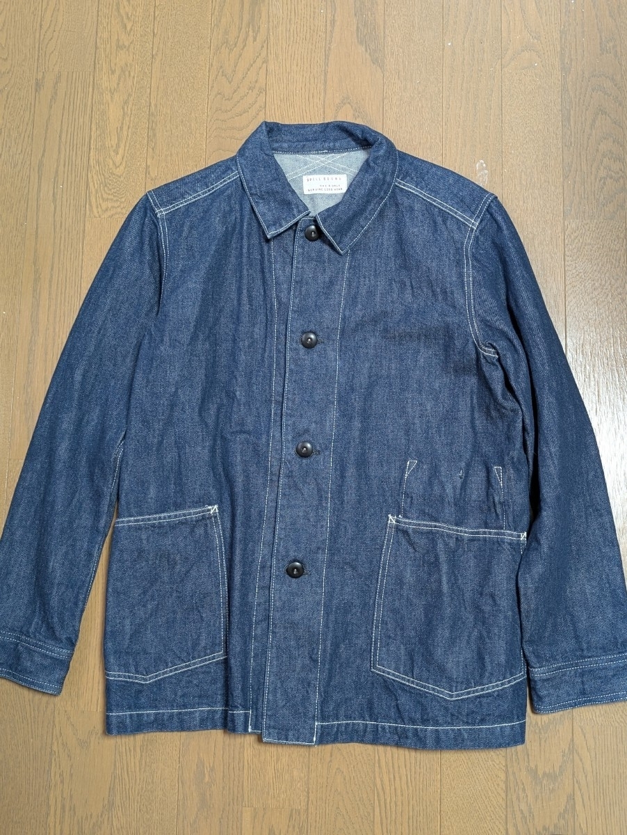 spellbound スペルバウンド デニムカバーオール Mサイズ チェンジボタン warehouse denime resolute fullcount sugarcane realmaccoys拍卖