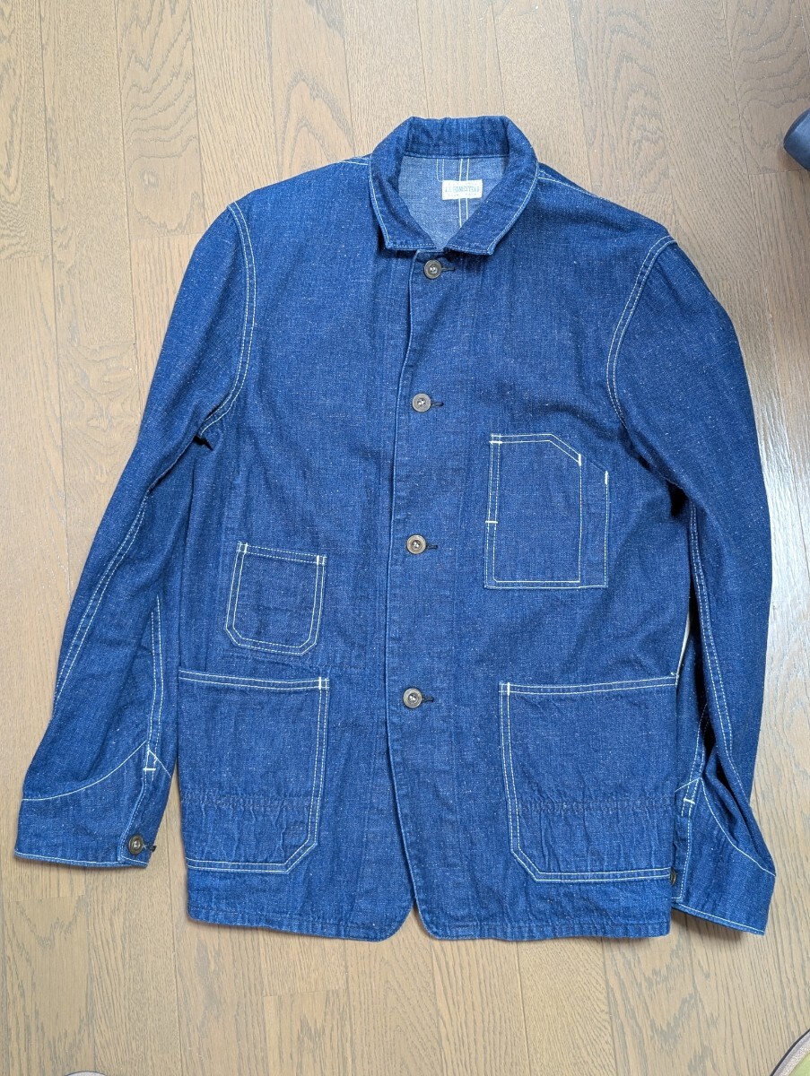 JS homestead ジャーナルスタンダード ホームステッド デニムカバーオール Sサイズ ライトオンス warehouse denime resolute fullcount拍卖