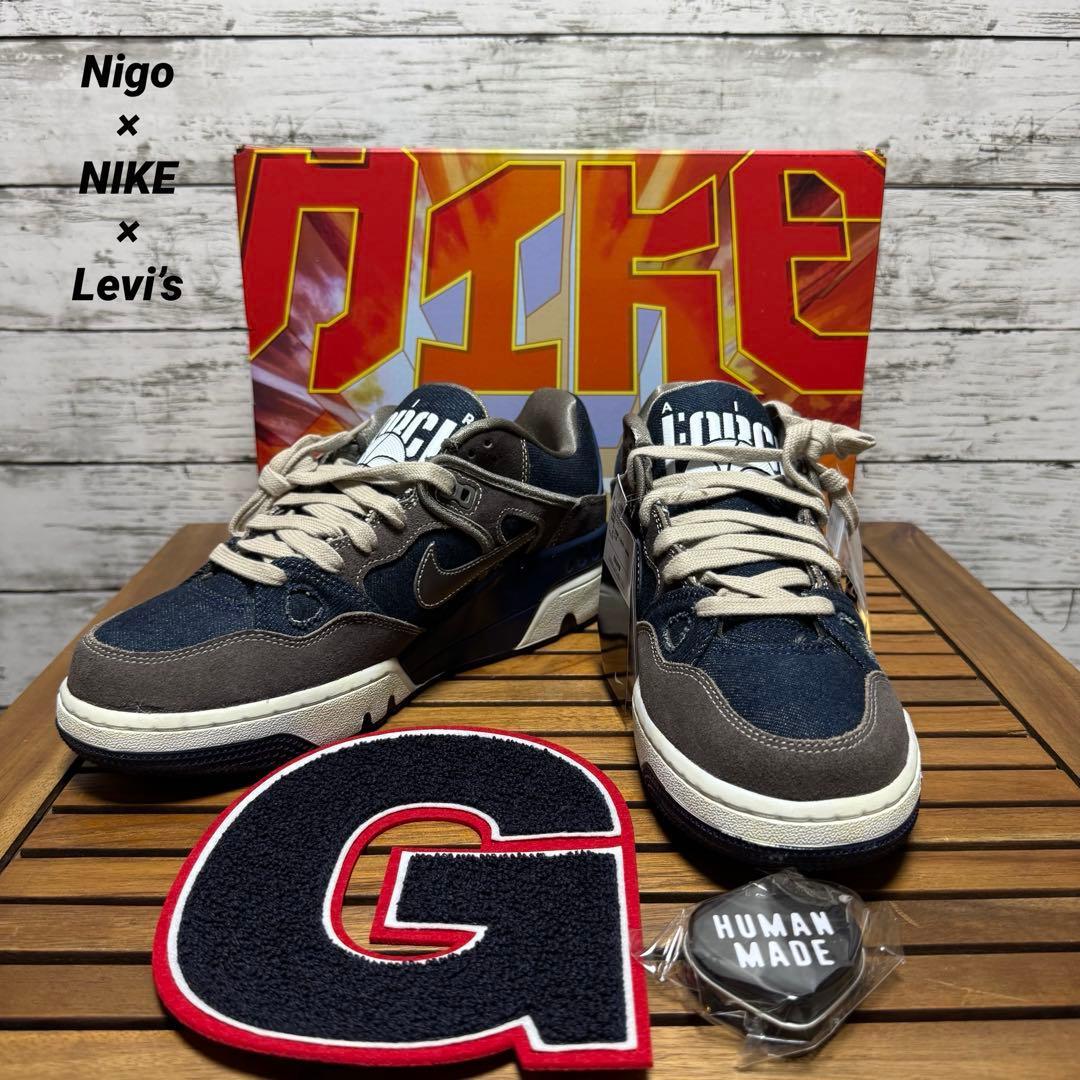 ニゴー × リーバイス × ナイキ エアフォース3 "エニグマストーン"拍卖