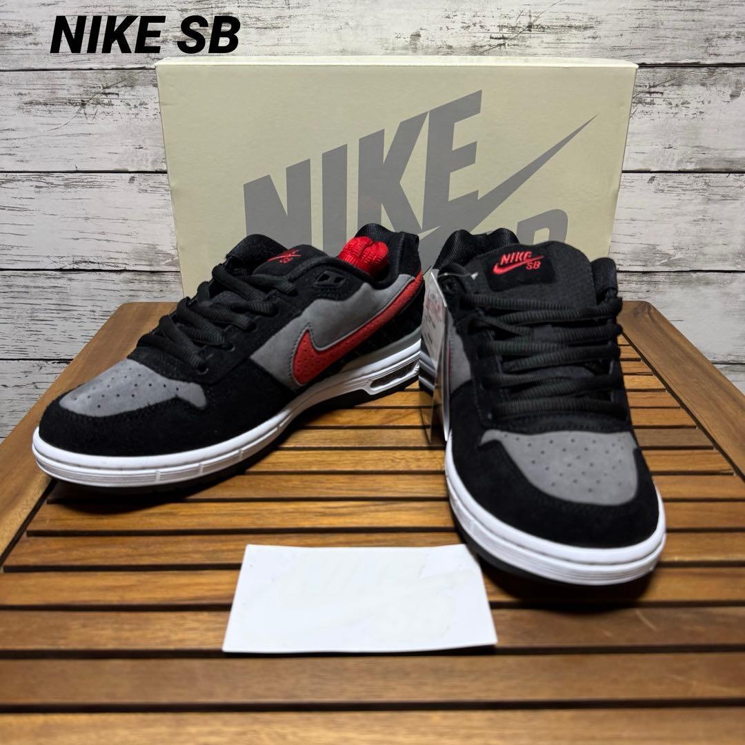1【新品】ナイキSB ピーロッド1 ロー ブレッド/ブラックアンドフリントグレー拍卖