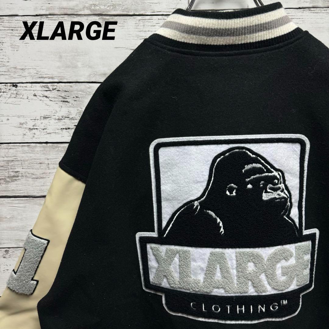 406【人気のLサイズ】エクストララージ 背面ビッグロゴ パイル スタジャン拍卖