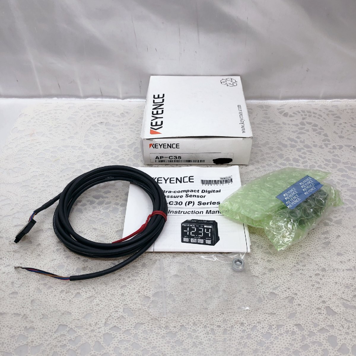 【未使用品/KU】KEYENCE キーエンス デジタル圧力センサ AP-C35 IM1030/007-2拍卖