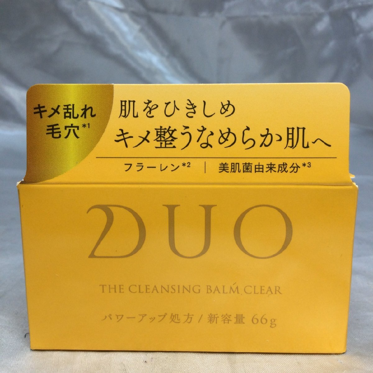 【未開封品/TO】DUO デュオ ザ クレンジングバーム クリアEX 66g クレンジング キメ荒れ毛穴 キメケア MZ1101/0006拍卖