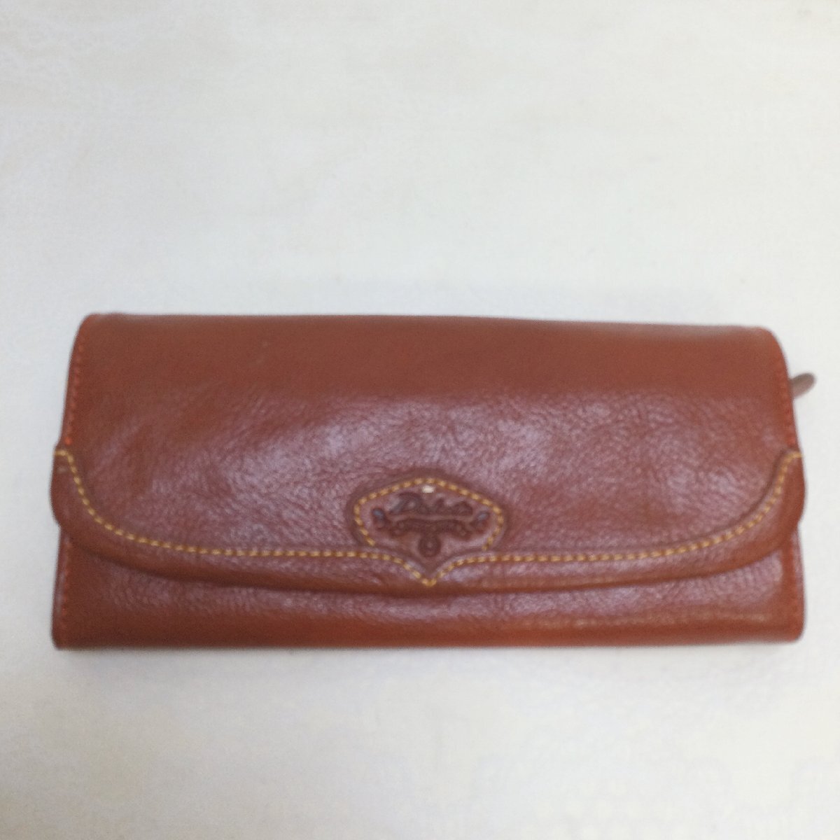 【中古品/CH】DAKOTA ダコタ ハーヴェスト 長財布 レザーウォレット ブラウン ロングウォレット RS1107/0046拍卖