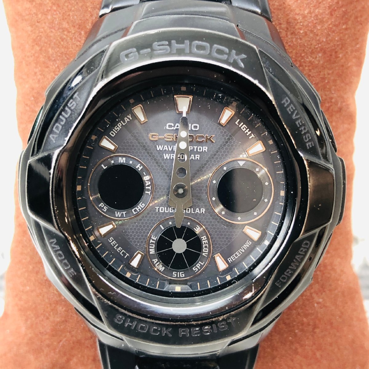 【ジャンク/現状品/KU】CASIO カシオ G-SHOCK Gショック タフソーラー 腕時計 デジアナ GW-1800BRJ メンズ ウォッチ 動作未確認 MZ1108拍卖