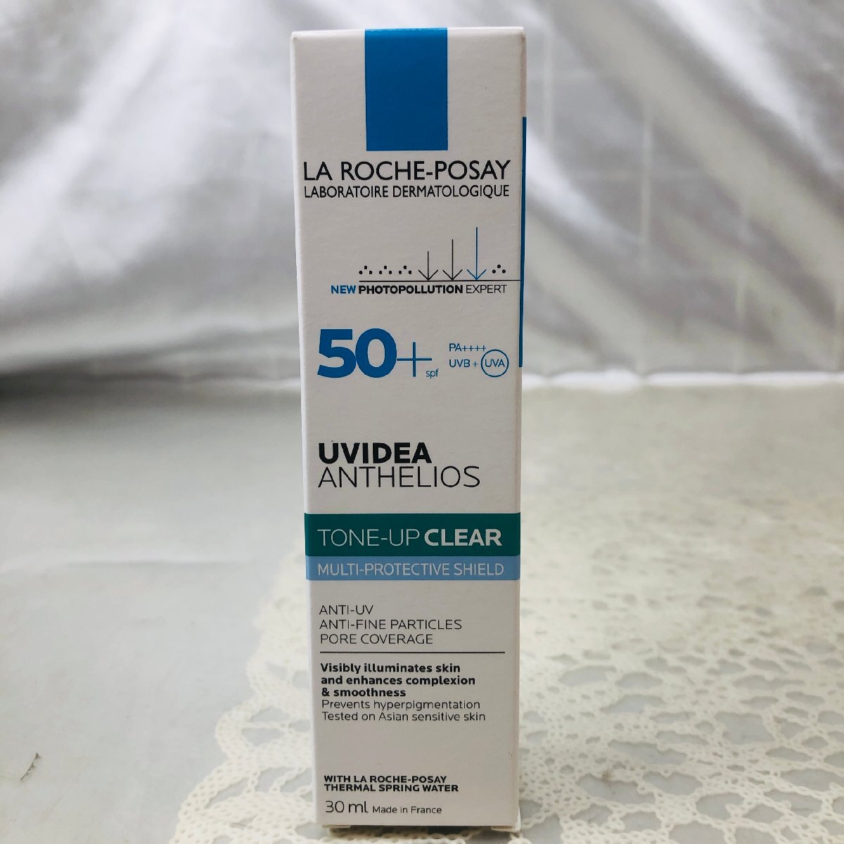 【未使用品/TO】LA ROCHE-POSAY ラロッシュポゼ UVイデア XL プロテクショントーンアップ クリア 30ml 日やけ止め乳液・化粧下地 MZ1101拍卖
