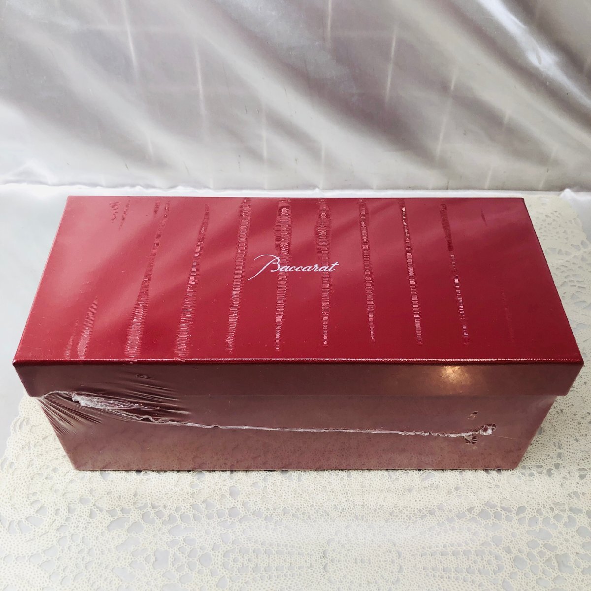 【未開封品/KU】Baccarat バカラ EQUINOXE エキノックス 2102661 花瓶 一輪挿し 20cm クリスタルガラス 置物 インテリア MZ1108/007-3拍卖