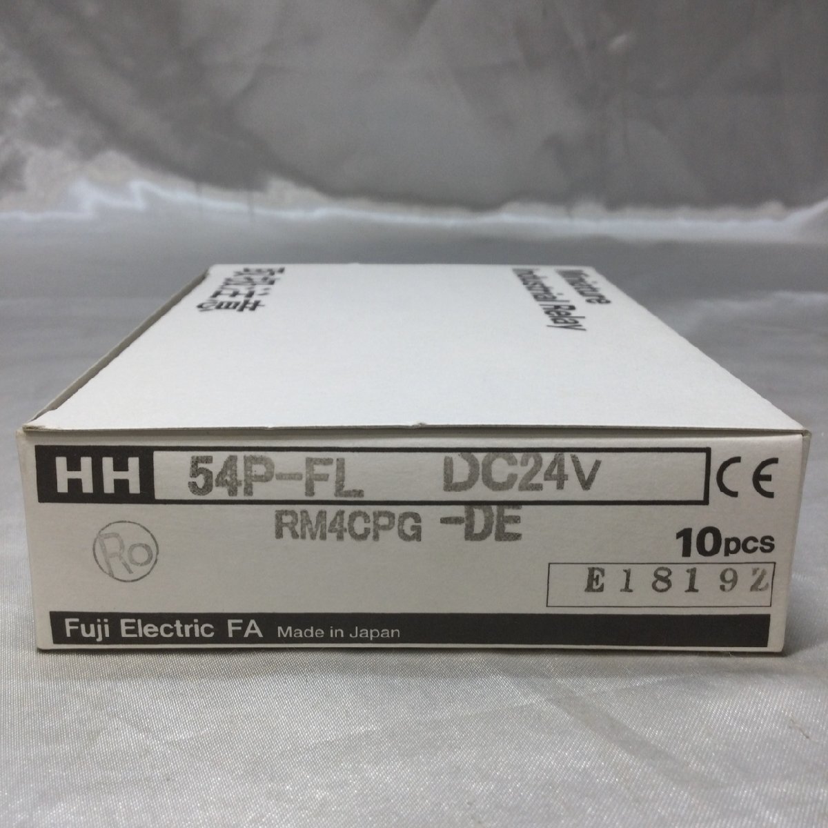 【未使用/保管品/TO】FUJI ELECTRIC 富士電工 HH54P-FL DC24V ミニコントロールリレー 10個セット MZ1109/0012-3拍卖
