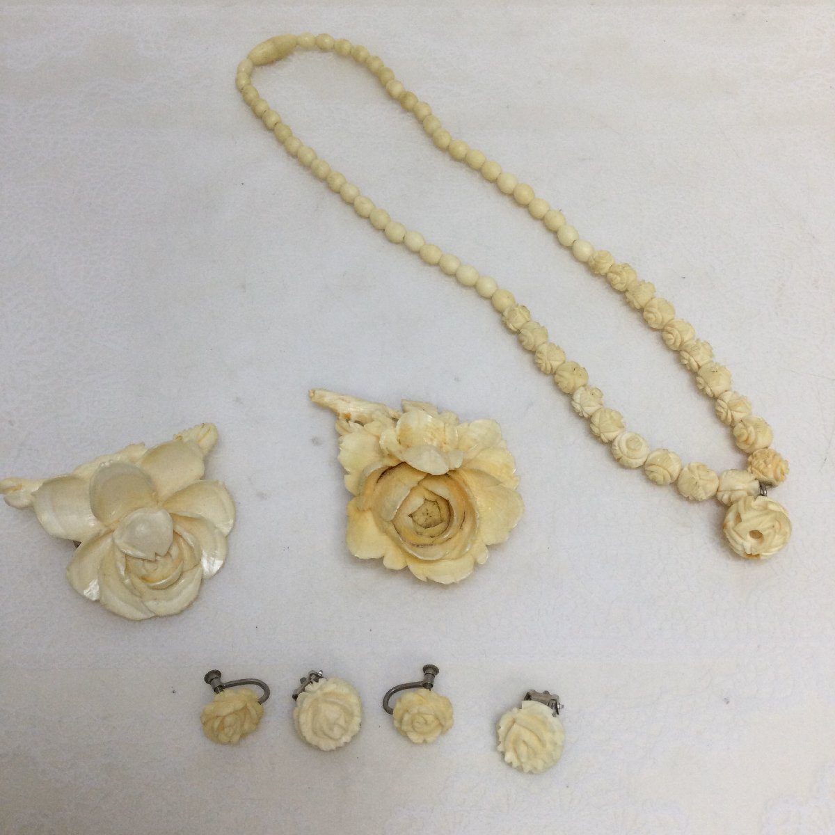 【保管品/CH】アクセサリー ネックレス イヤリング 帯どめ? ブローチ? おまとめ ネックレス アクセサリー RS1115/0000拍卖