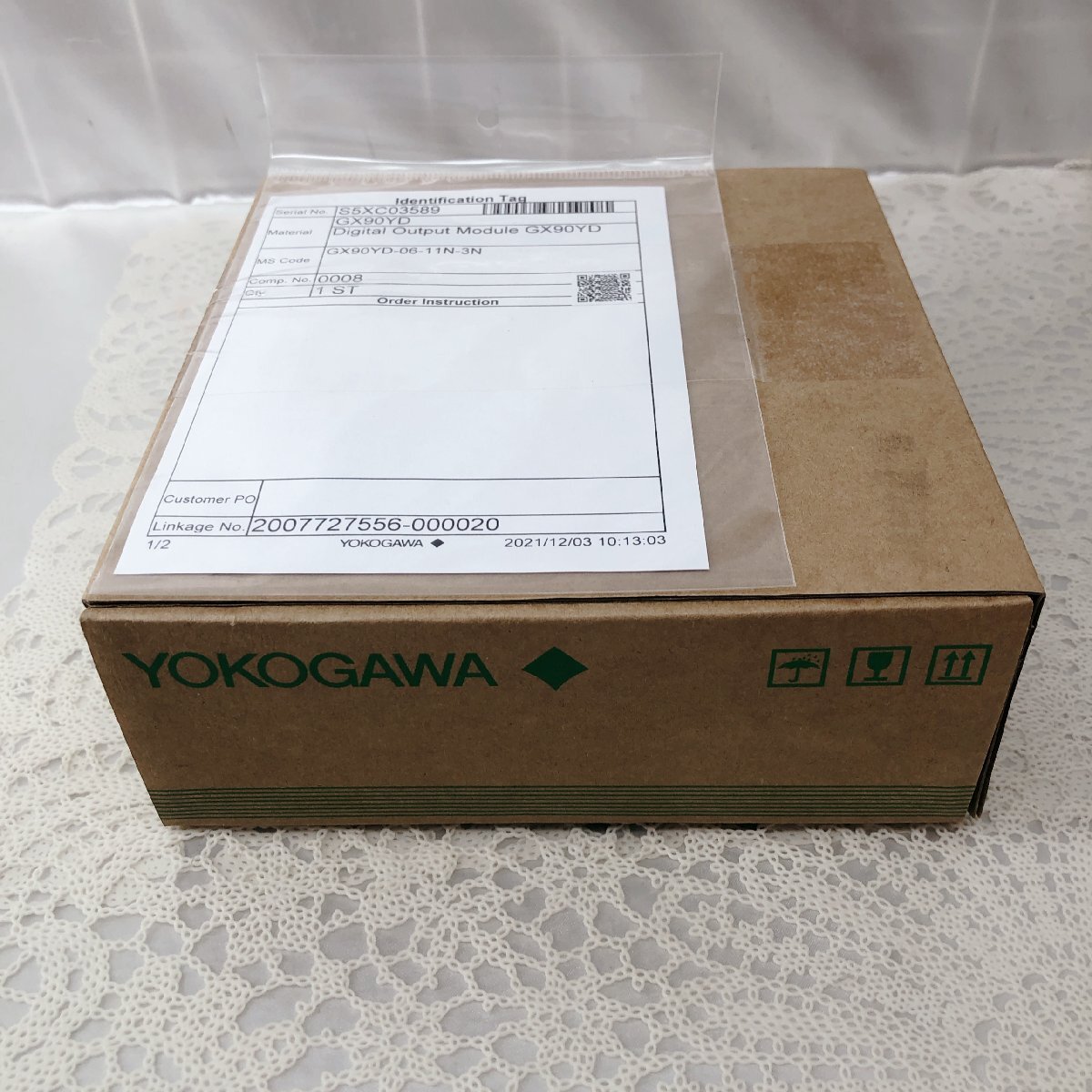 【未使用品/KU】YOKOGAWA 横河電機 デジタル出力モジュール GX90YD-06-11N-3N 2021年製 IM1122/005-1拍卖
