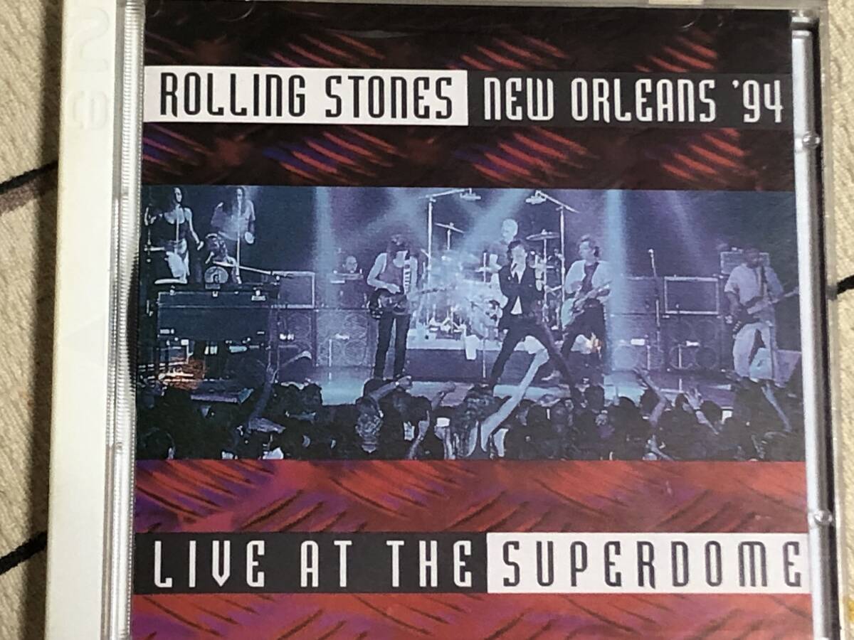 ★中古2CD THE ROLLING STONES/ローリングストーンズ「LIVE AT THE SUPERDOME NEWORINANS '94」拍卖