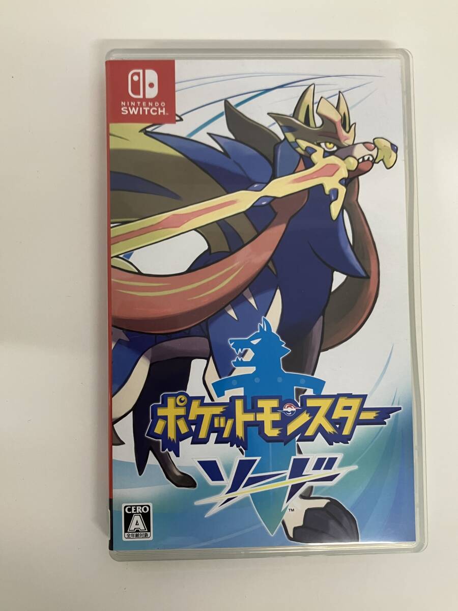 Dh51◆ポケットモンスター ソード◆NINTENDO SWITCh スイッチ ゲームソフト カセット ポケモン ケース付き 任天堂拍卖