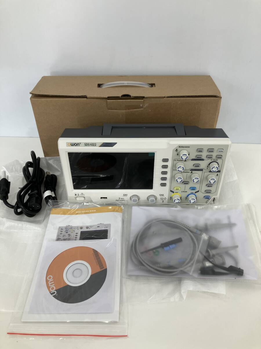 Sh91◆OWON◆デジタル オシロスコープ SDS1022 電器計測器 20MHz 100Msa/s 動作保証拍卖