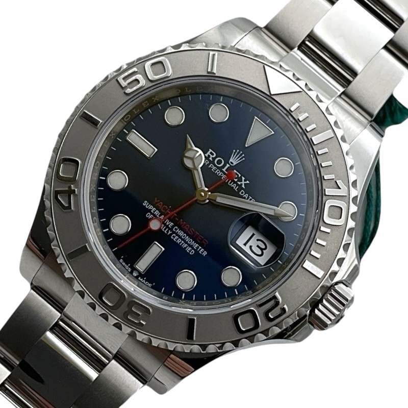 ロレックス ROLEX ヨットマスター40 ランダムシリアル 126622 ブルー Pt950/SS 腕時計 メンズ 中古拍卖