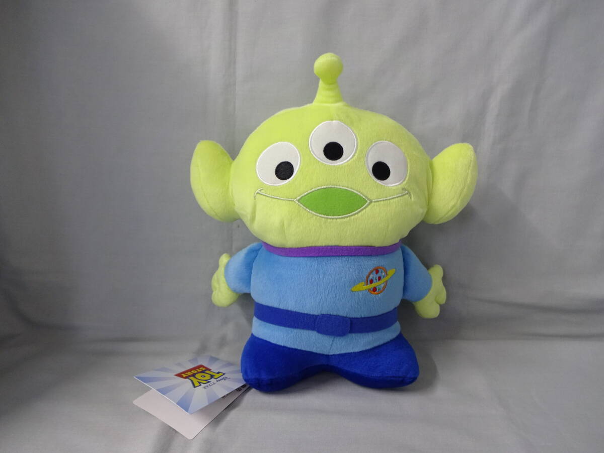 ディズニー トイストーリー2 エイリアン リトル・グリーン・メン ぬいぐるみ タグ付き 高さ約31cm 拍卖