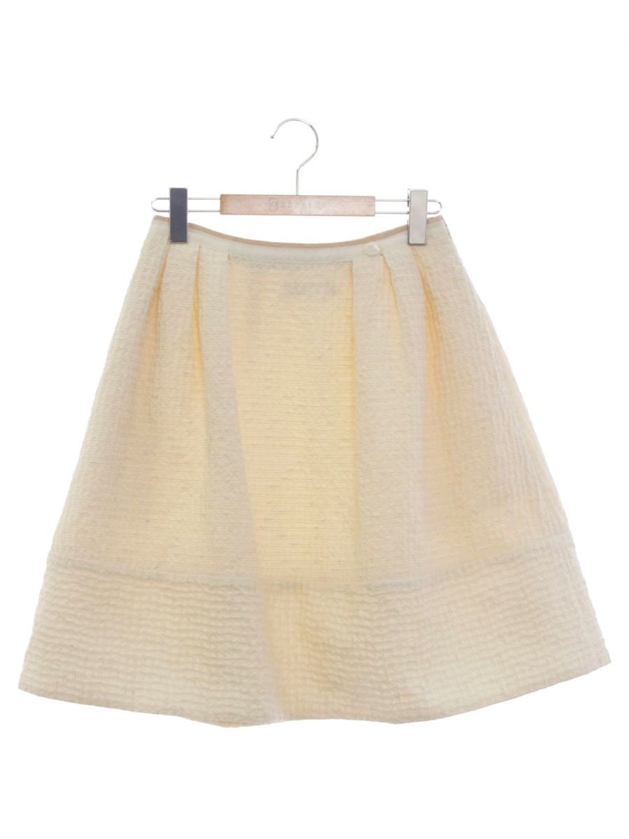 FOXEY フォクシー スカート 38 Vanilla Stitch アイボリー ITOKKK71H4O8拍卖