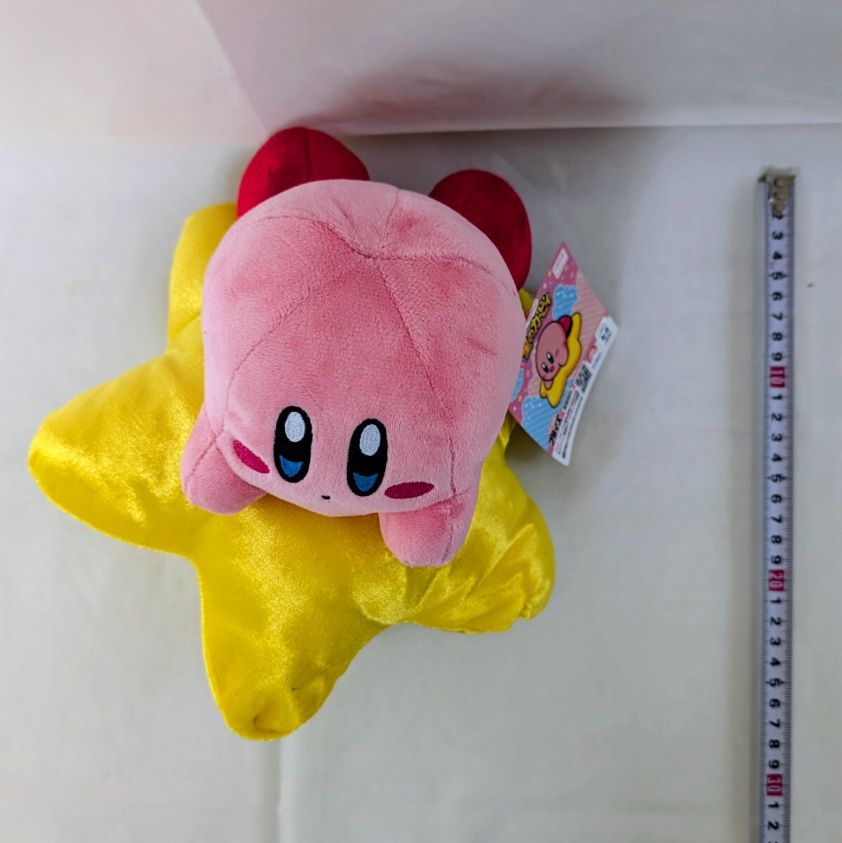 星のカービィ ワープスター カービィ ぬいぐるみ タグ付 未使用 約30cm 送料無料拍卖