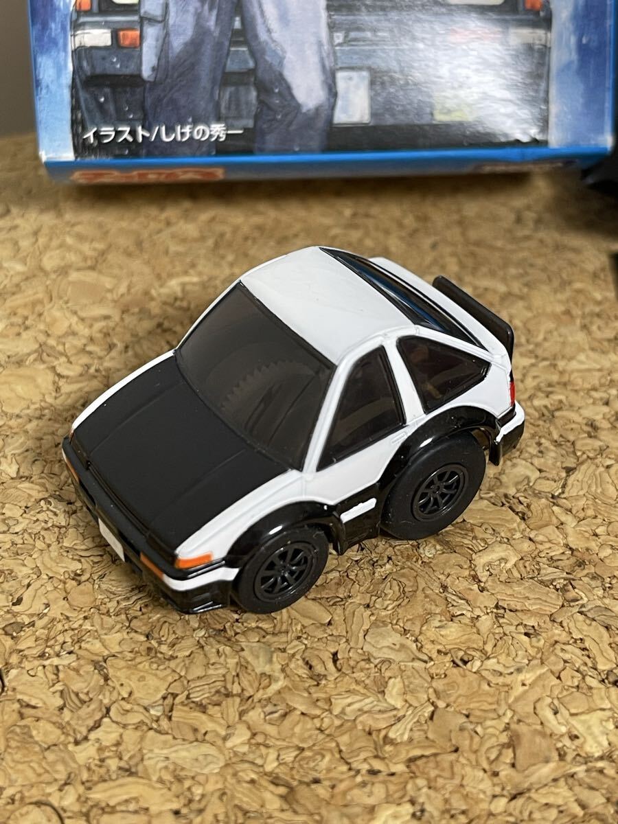 イニシャル 頭文字D 公道最速伝説 プロジェクトD 藤原拓海 AE86 トヨタ スプリンタートレノ チョロQ しげの秀一拍卖