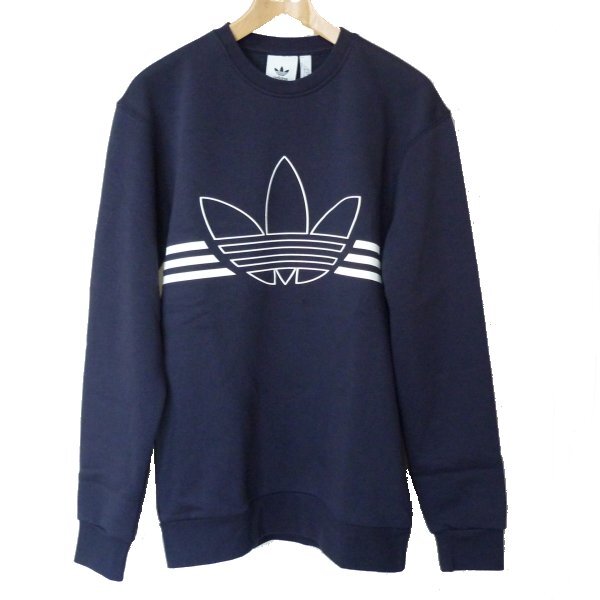 新品未使用◆送料無料(メンズM)アディダスオリジナルス adidas originals アディダスオリジナルス 紺色裏フリーストレーナー拍卖