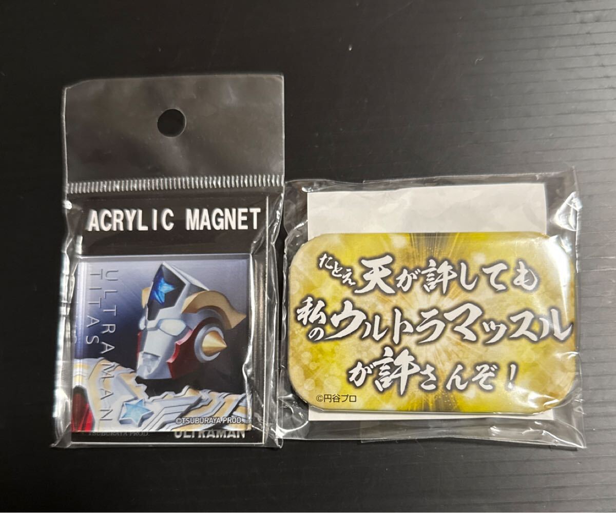 ウルトラマンタイタス 缶バッジ&マグネット拍卖