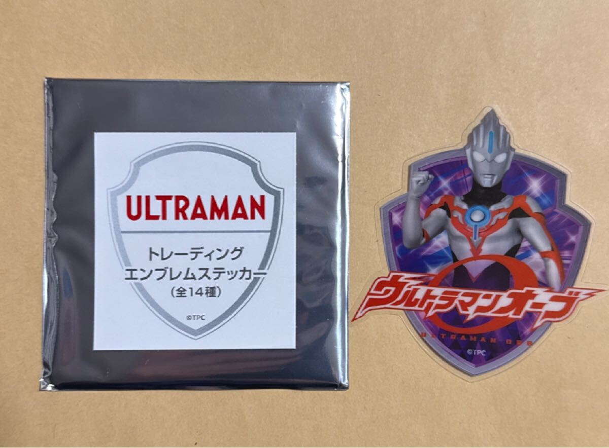 ウルトラマン トレーディングエンブレムステッカー ウルトラマンオーブ拍卖